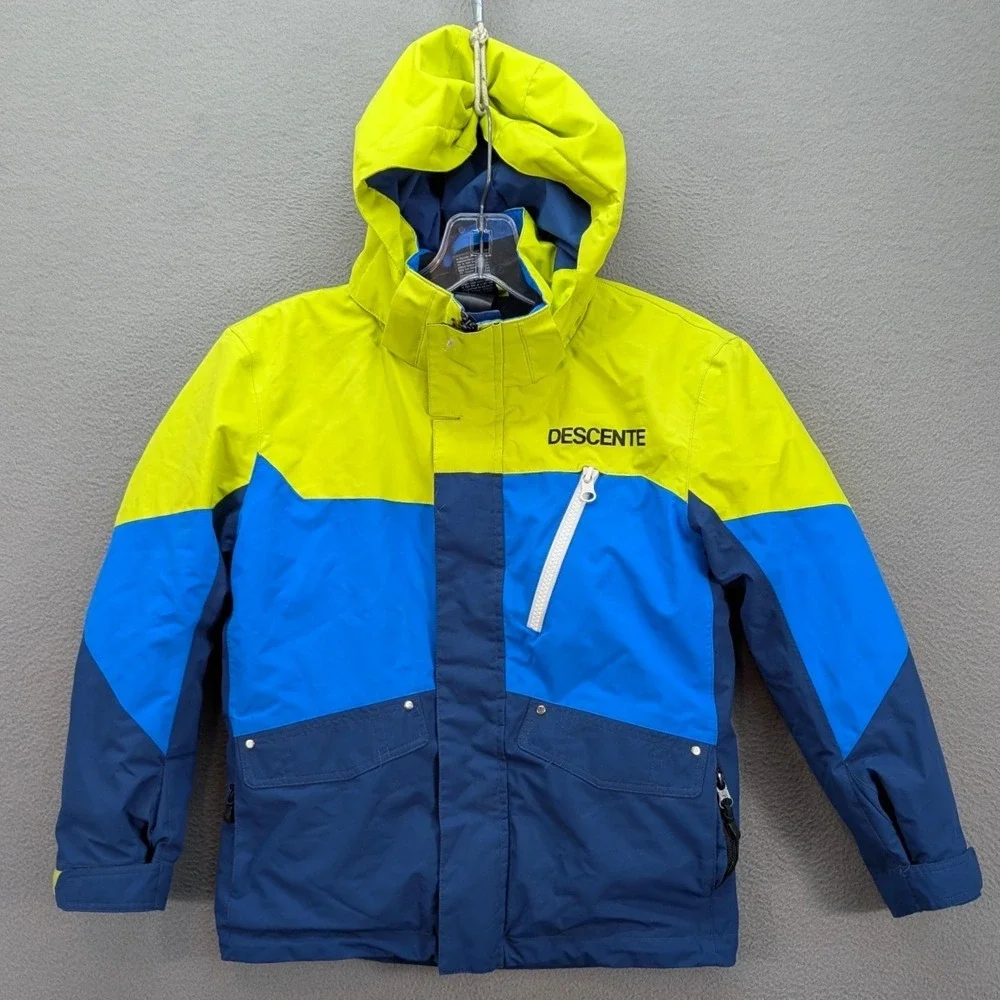 Descente Ski Jacket Youth Kids Child US‎ 18 Snowboard Winter Colorblock Outdoor